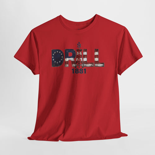 13 Stars Drill Logo - SS - Front