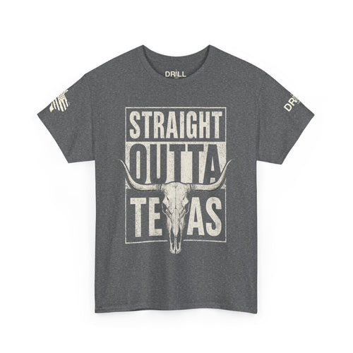 Straight Outta Texas Skull - SS - Front
