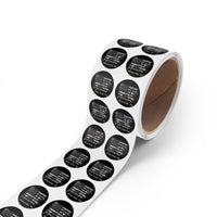 Old Glory Midland - Round Sticker Label Rolls