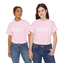Drill Basic White Logo - SS - Front