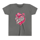 Texas Heart Youth Short Sleeve Tee - Fun & Stylish T-Shirt for Kids