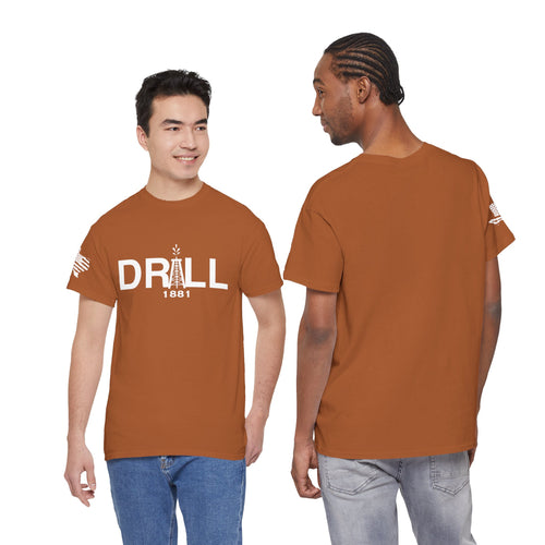 Drill Basic White Logo - SS - Front