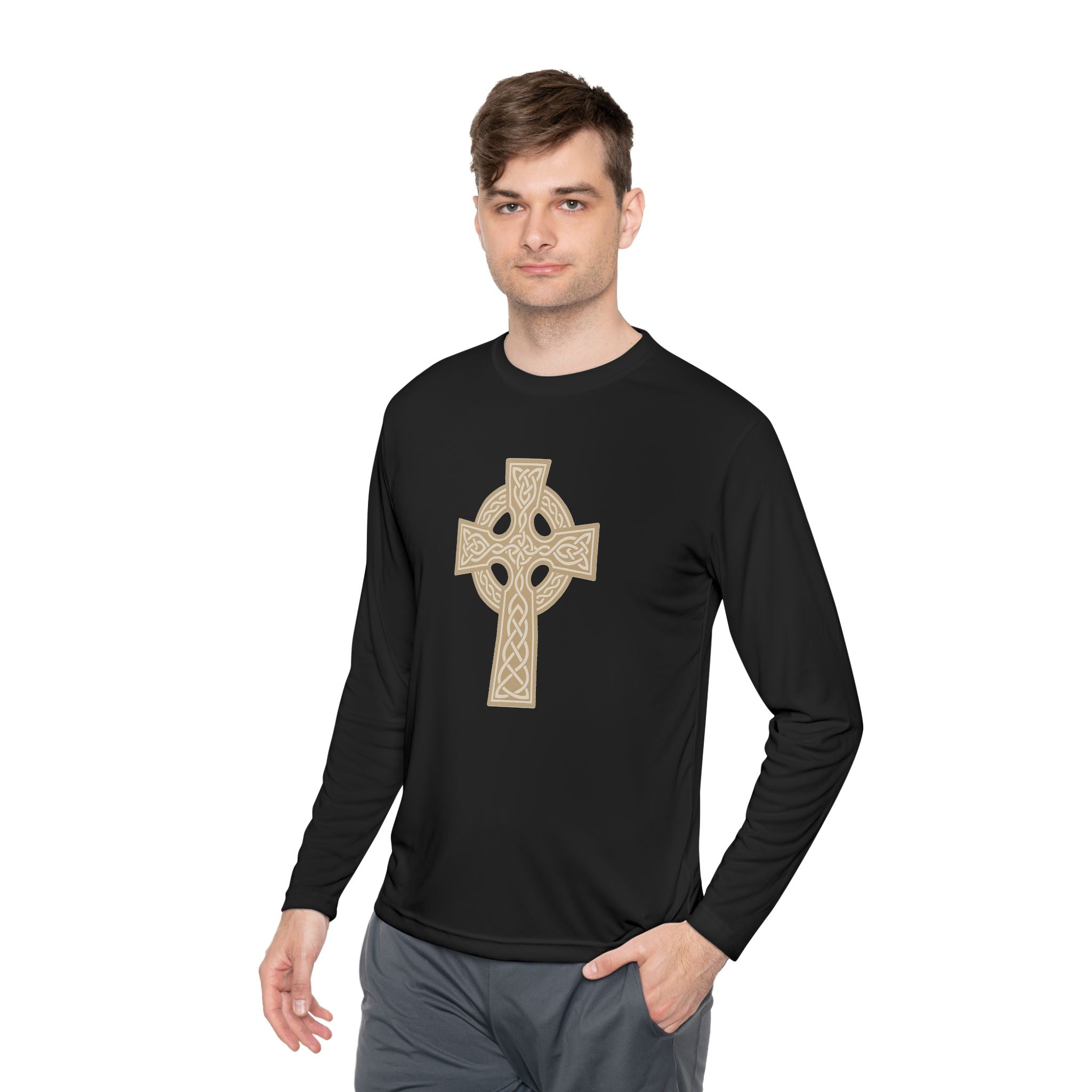 Celtic Cross Long Sleeve Tee Unisex
