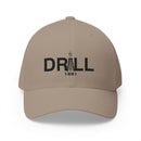 Drill Black Logo Cap- Closed Back