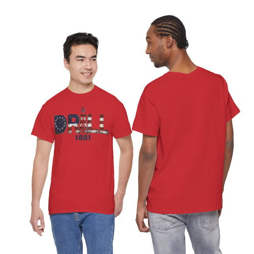 13 Stars Drill Logo - SS - Front