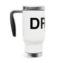 DRILL - Stainless Steel Travel Mug with Handle, 14oz