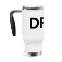 DRILL - Stainless Steel Travel Mug with Handle, 14oz