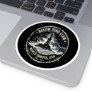 Below Zero Club — Oilfield Hard Hat or Truck Decal