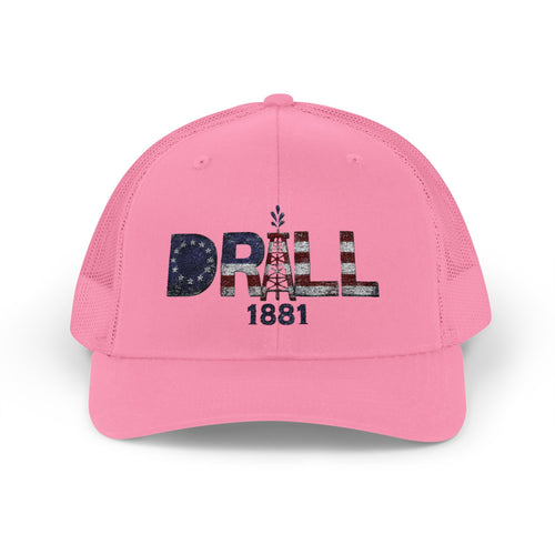 13 Stars Drill Logo - Snapback Trucker Cap