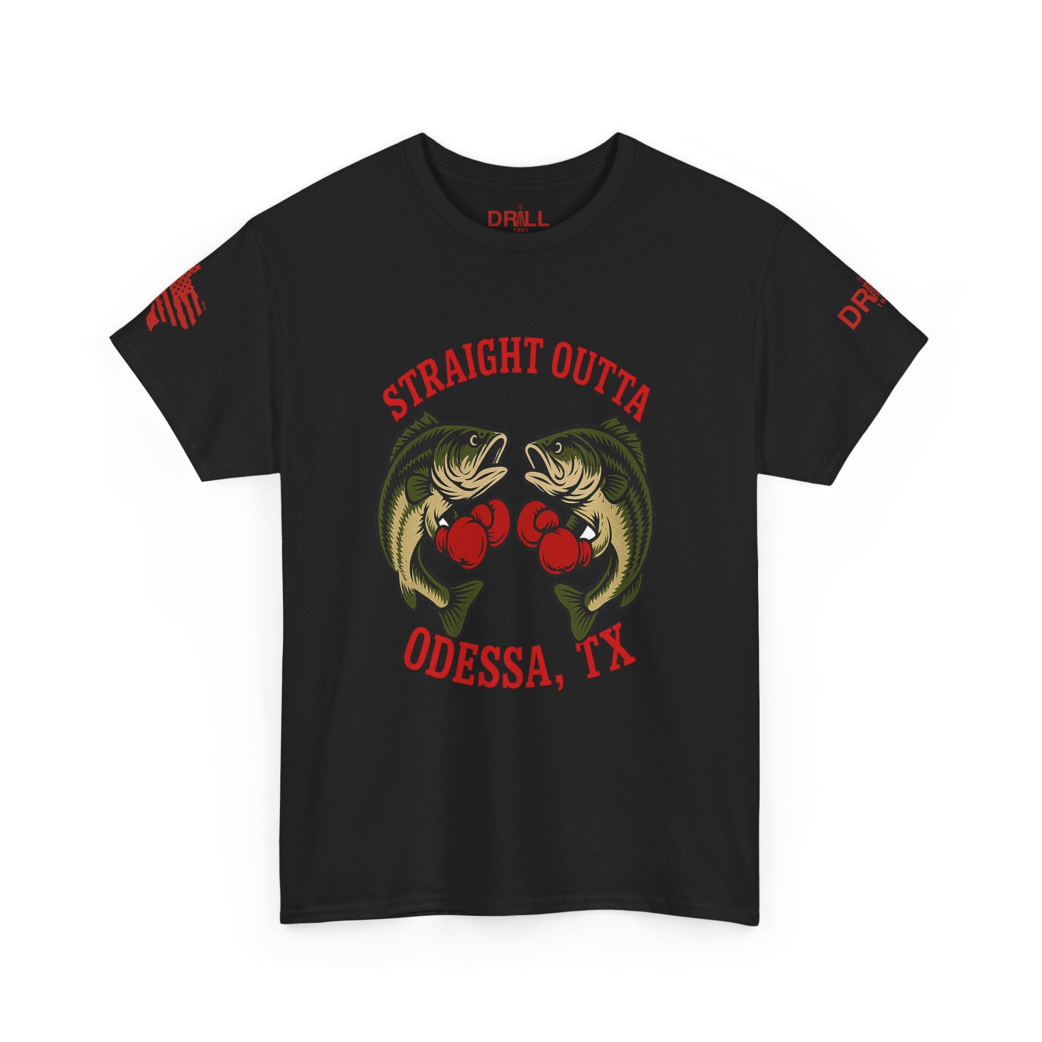 Straight Outta Odessa Bass Fight - SS - Front