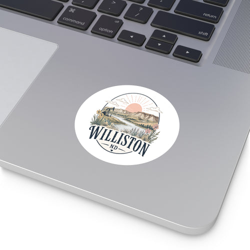 Williston Flowers - Hard Hat or Truck Decal