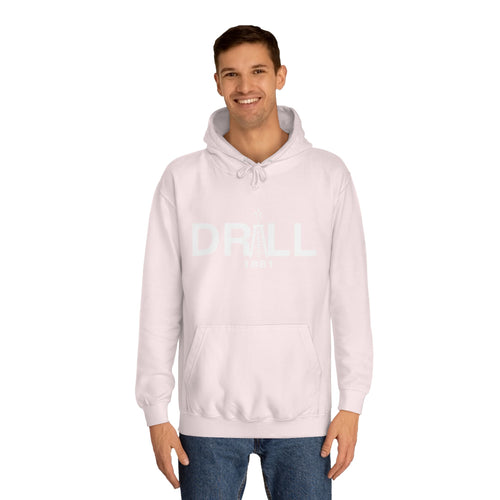 DRILL Premium Hoodie WhiteLogo