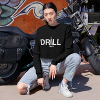 Drill Basic White Logo - Women's Cropped Sweatshirt