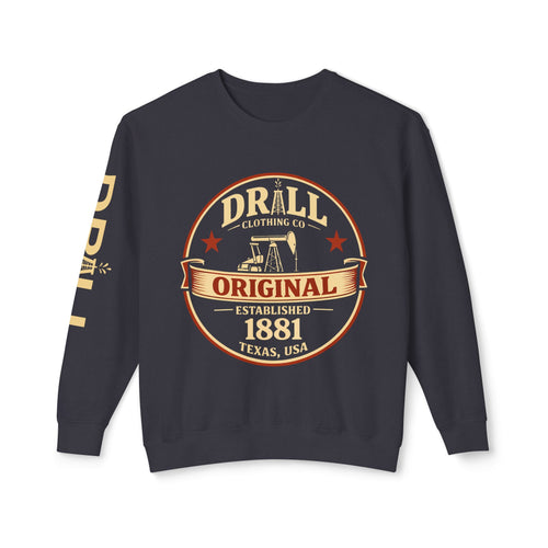 Original Pumpjack Sweatshirt — Vintage Long Sleeve Sweatshirt