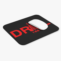 Mouse Pad — DRILL Red on Black
