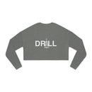 Drill Basic White Logo - Women's Cropped Sweatshirt