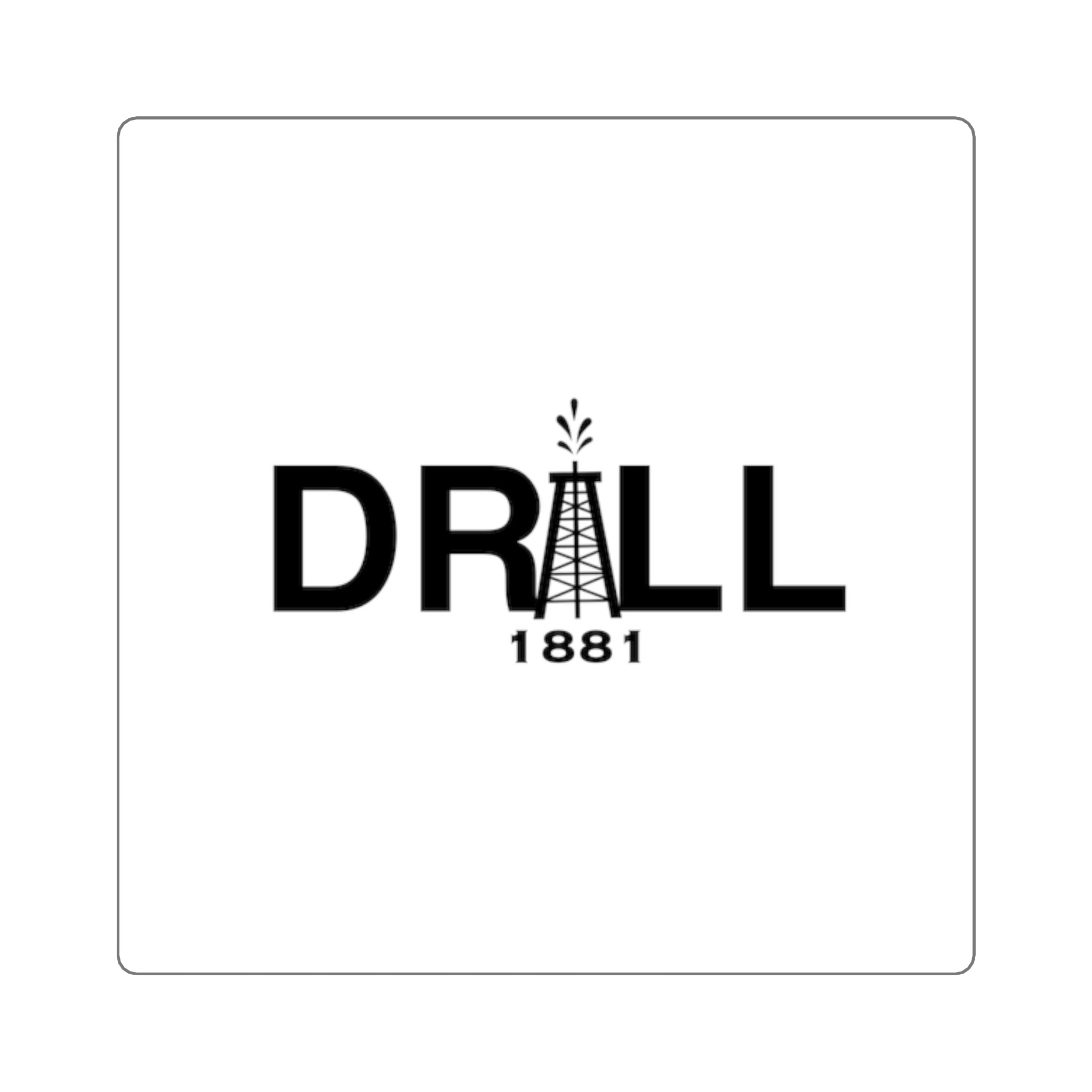 DRILL - Square Stickers
