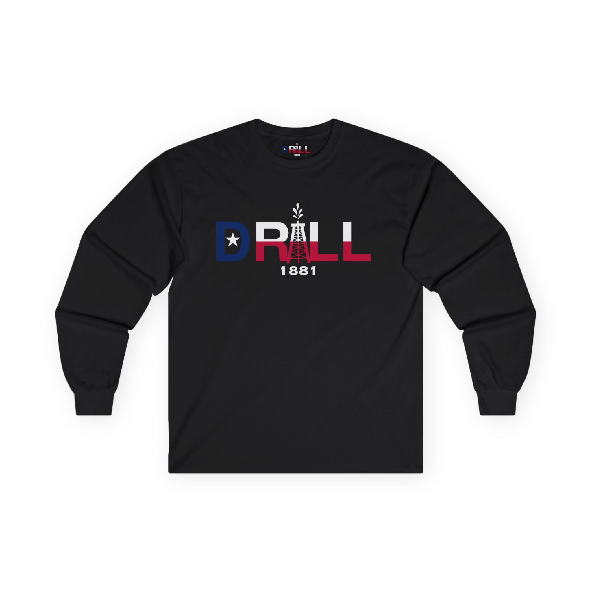Texas Drill Logo - Long Sleeve Tee