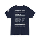 Nutrition Facts - White Logo - SS - Back