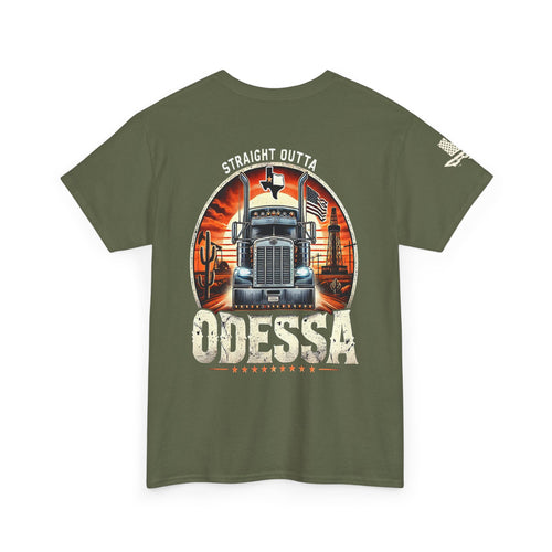Straight Outta Odessa Trucker - SS - Back