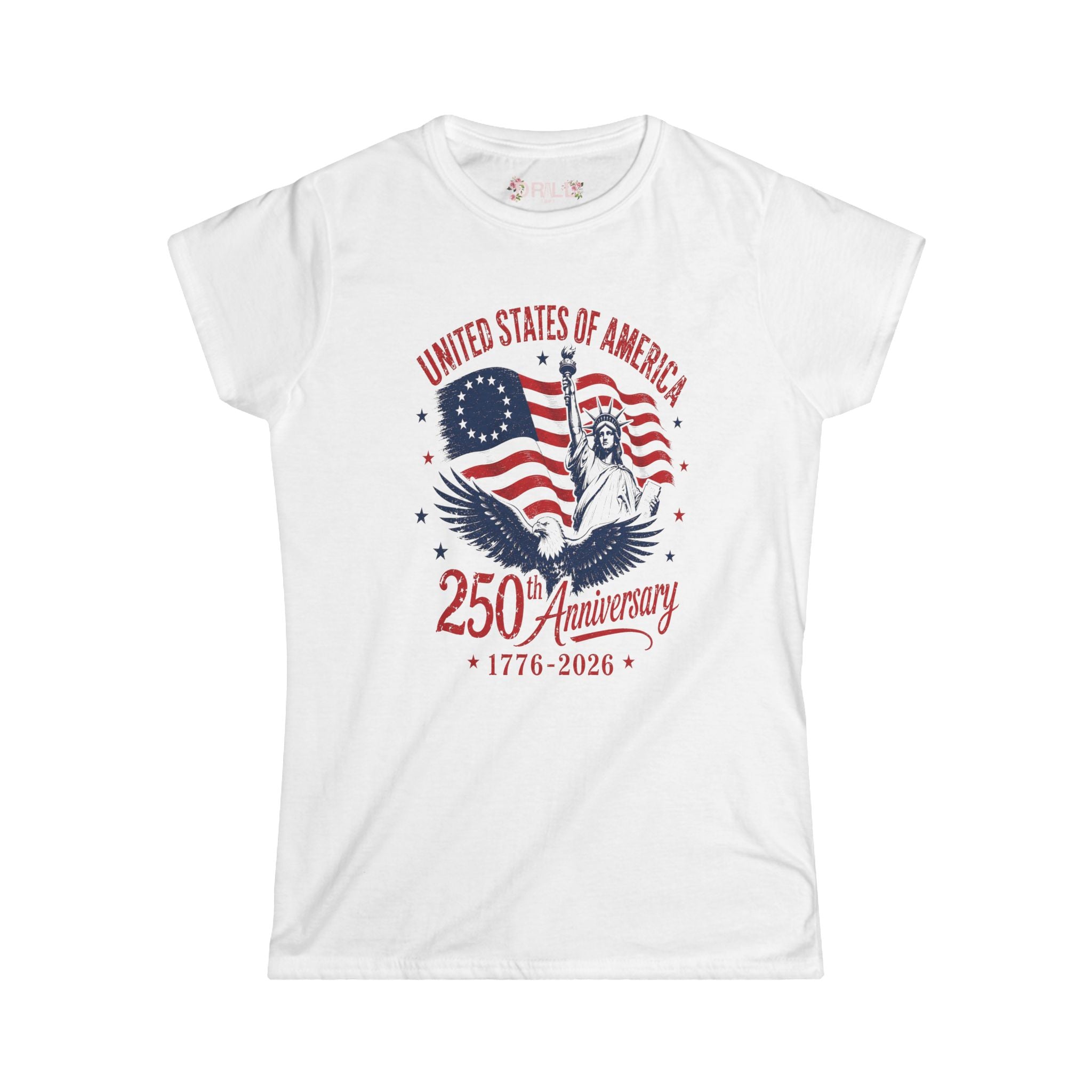 United States of America 250 Anniversary - SS - Front Womens