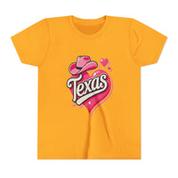 Texas Heart Youth Short Sleeve Tee - Fun & Stylish T-Shirt for Kids