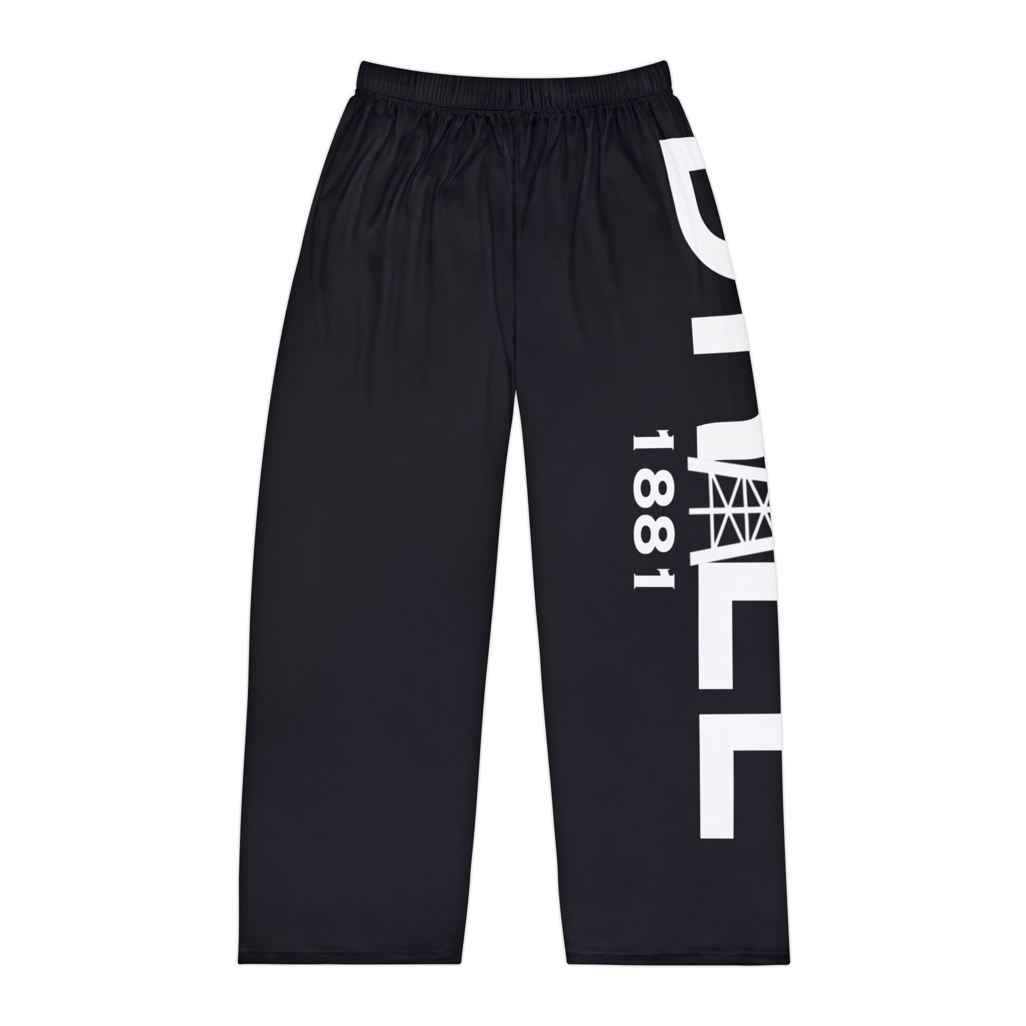 Men's Drill Themed Pajama Pants - Comfortable AOP Sleepwear