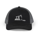Pump Jack Sketch - Trucker Hat