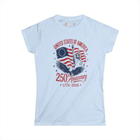 United States of America 250 Anniversary - SS - Front Womens
