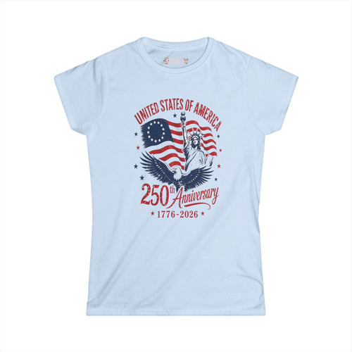 United States of America 250 Anniversary - SS - Front Womens