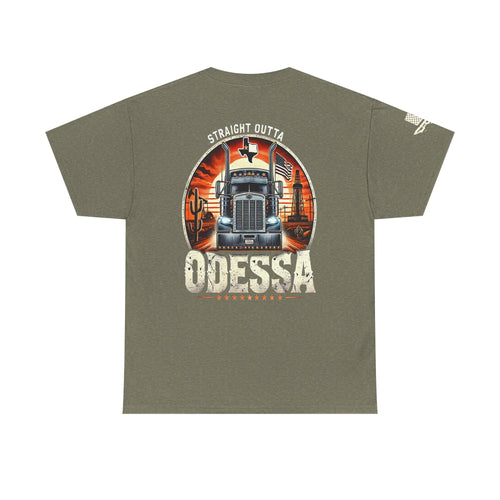 Straight Outta Odessa Trucker - SS - Back