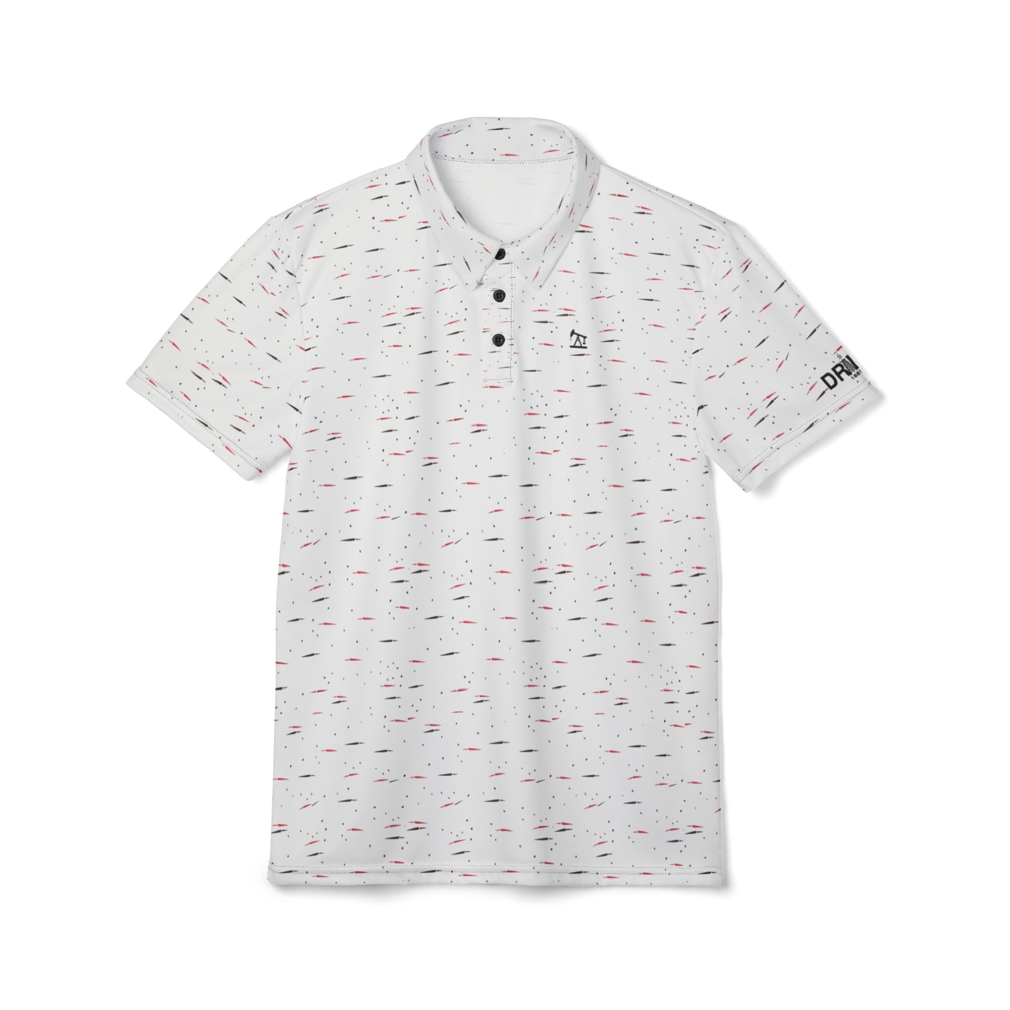 Hash Marks - Stylish Male Polo Shirt