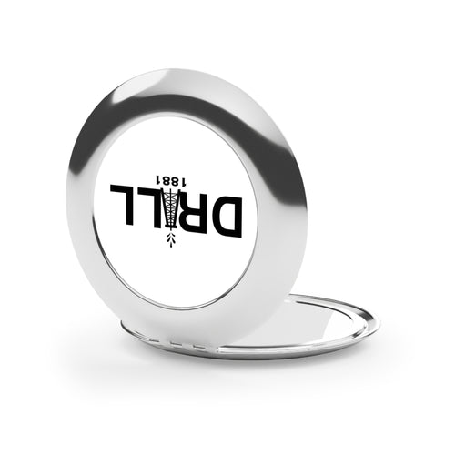 Compact Travel Mirror with Drill 1881 Logo