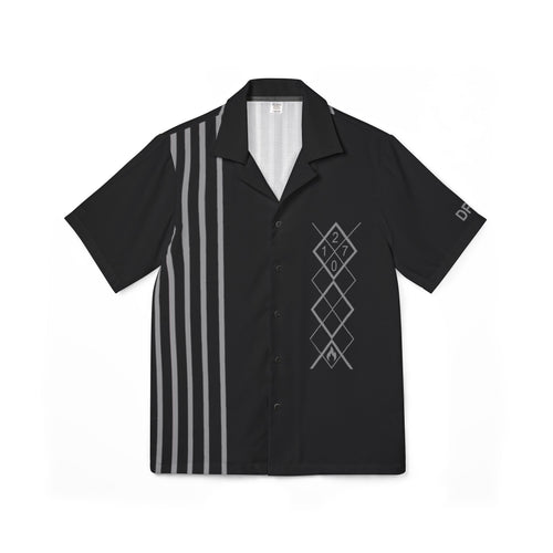 Black Flammable - Men's Camp Shirt