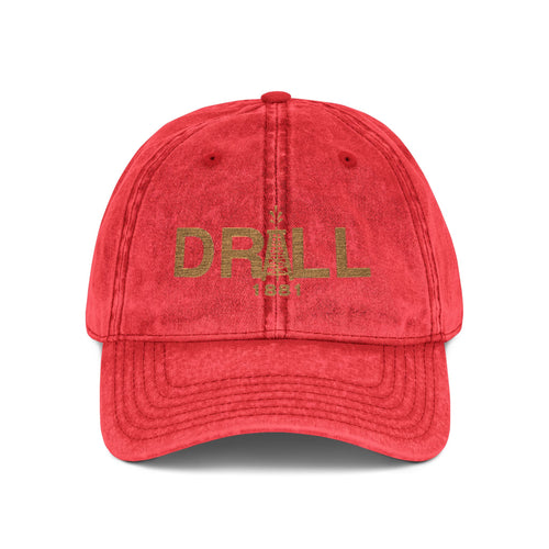 Vintage Embroidered Cap - DRILL 1987, Retro Hat, Adjustable Baseball Cap, Gift for Him, Outdoor Accessories, Fashion Statement