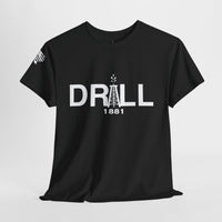 Drill Basic White Logo - SS - Front