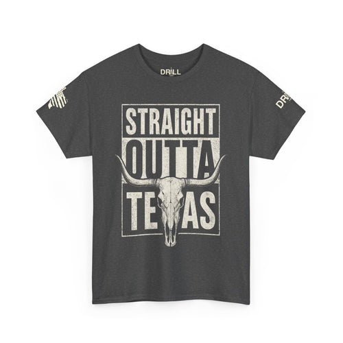 Straight Outta Texas Skull - SS - Front