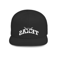 Texas Backwards - Flat Bill Snapback