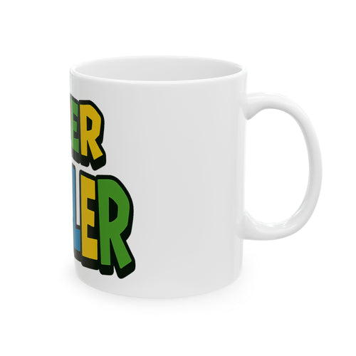 Super Driller Ceramic Coffee Mug