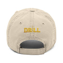 432 Drill Crew Distressed Hat with Embroidery