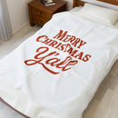 Merry Christmas Y'all Plush Blanket