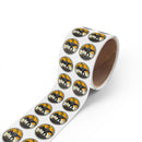 T-Rex Splash - Round Sticker Label Rolls