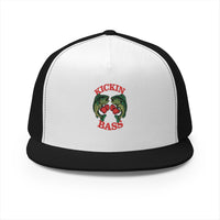 Kickin Bass 5 Panel Trucker Cap