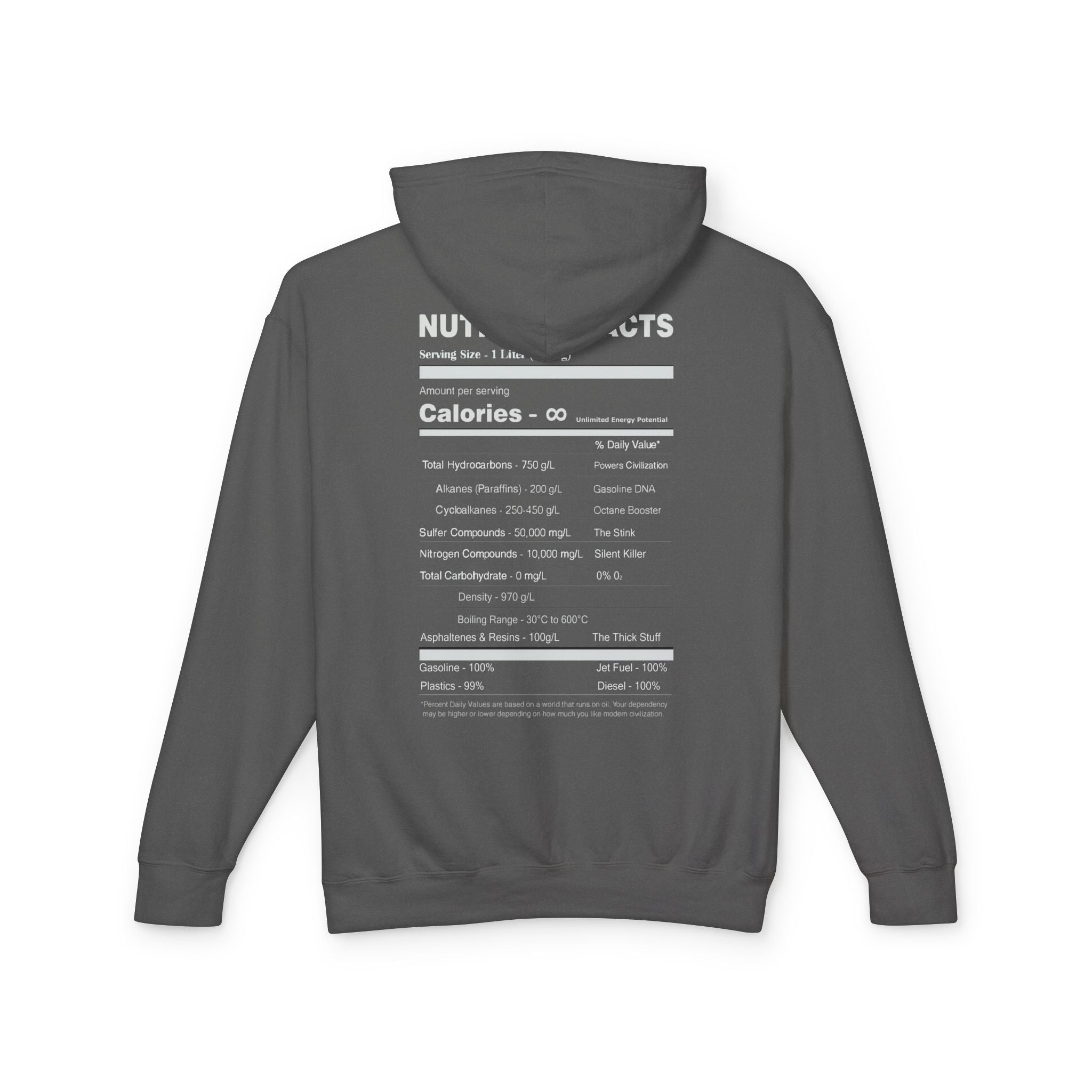 Nutrtional Facts - Soft Lightweight Hoodie