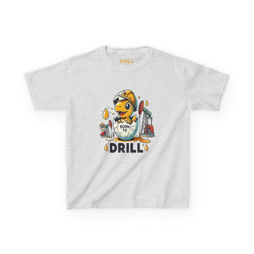 Born to Drill - Kids Heavy Cotton™ Tee