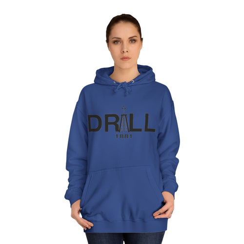 DRILL Premium Hoodie Black Logo