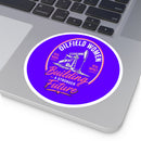 Oilfield Woman Hat Sticker - Hard Hat or Truck Decal