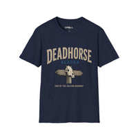 Deadhorse Alaska T-Shirt Tan — End of the Dalton Highway Graphic Tee