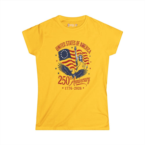 United States of America 250 Anniversary - SS - Front Womens