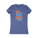 Trendy Women's Tee - 'Do Not Care Era' Vibe, Casual Wear for Everyday Fun, Perfect for Summer Parties, Special Occasions, Gifts